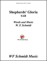 Shepherd's Gloria SAB choral sheet music cover